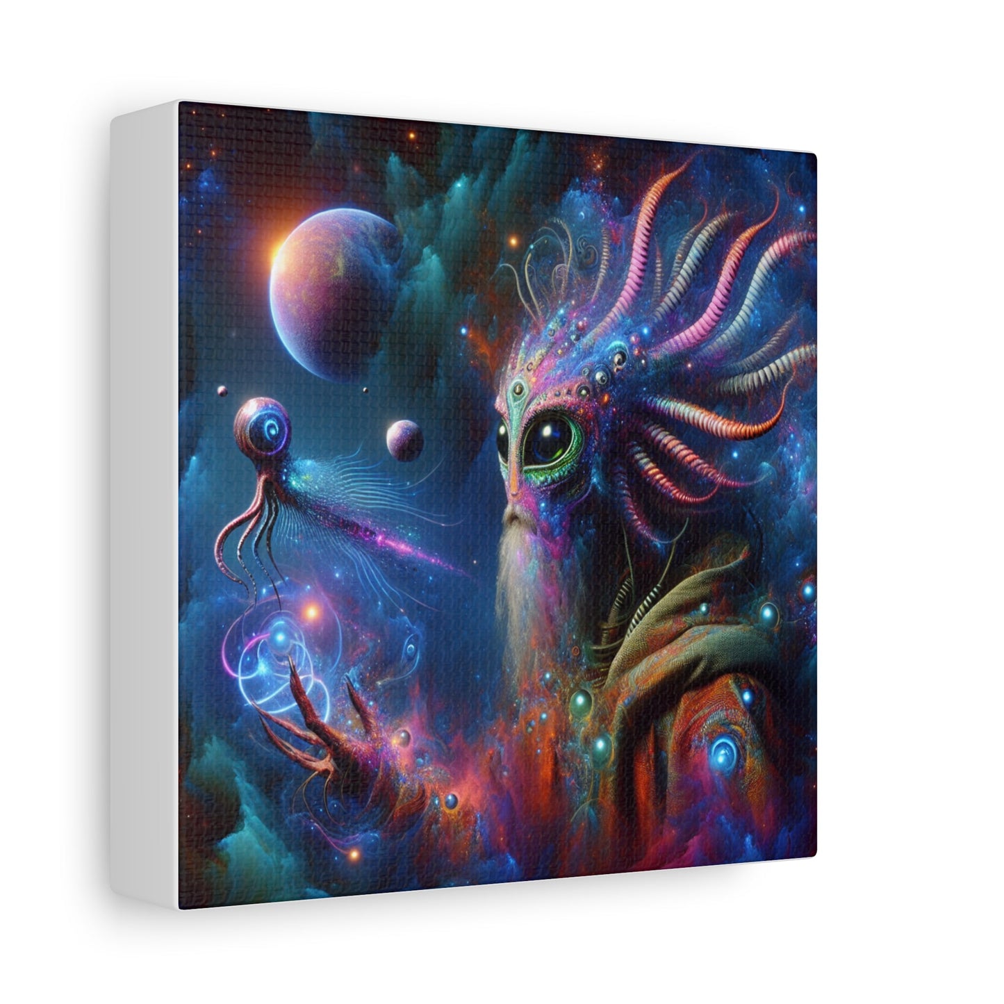 Canvas Print Alien Elder God - Resonating Crystal Creations