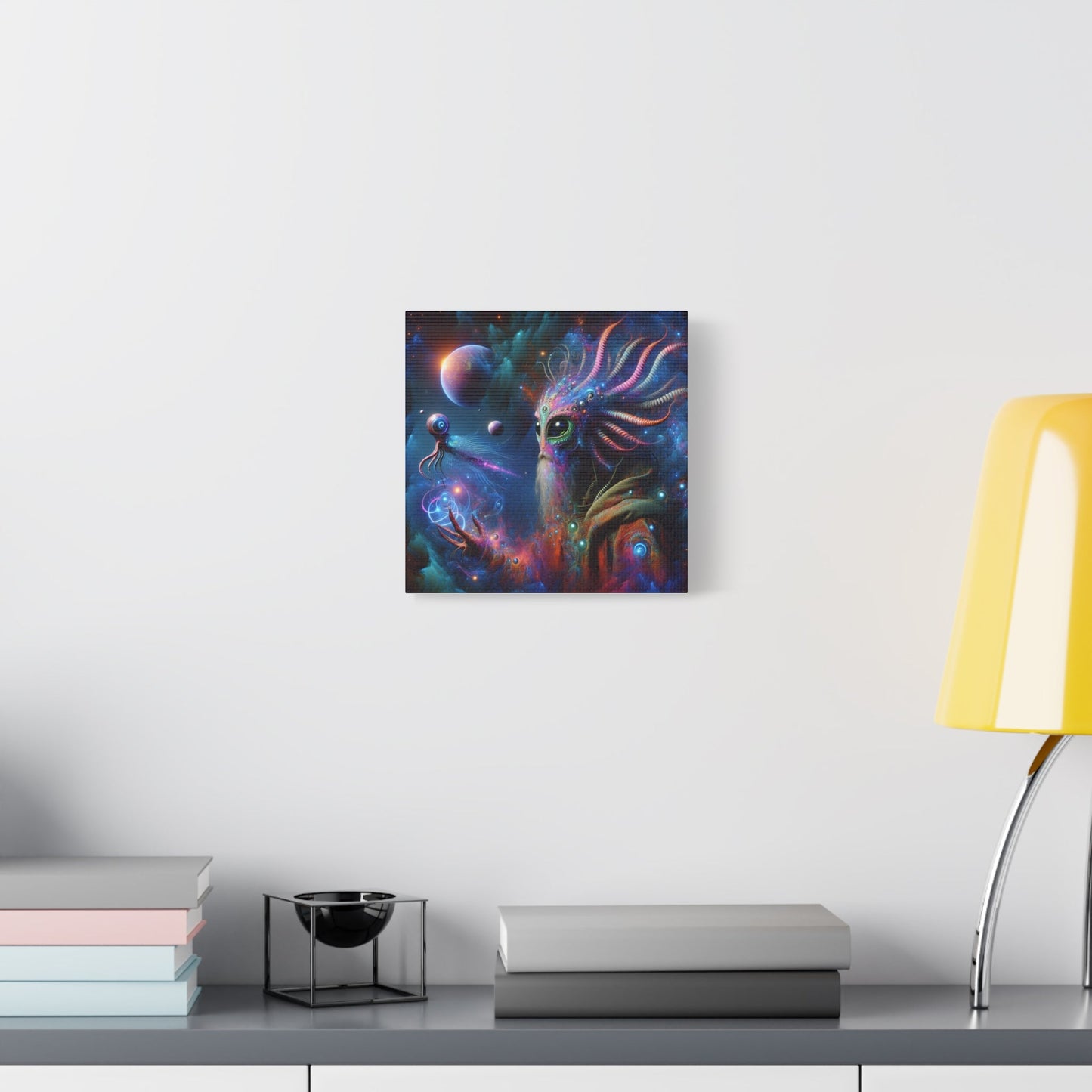 Canvas Print Alien Elder God - Resonating Crystal Creations