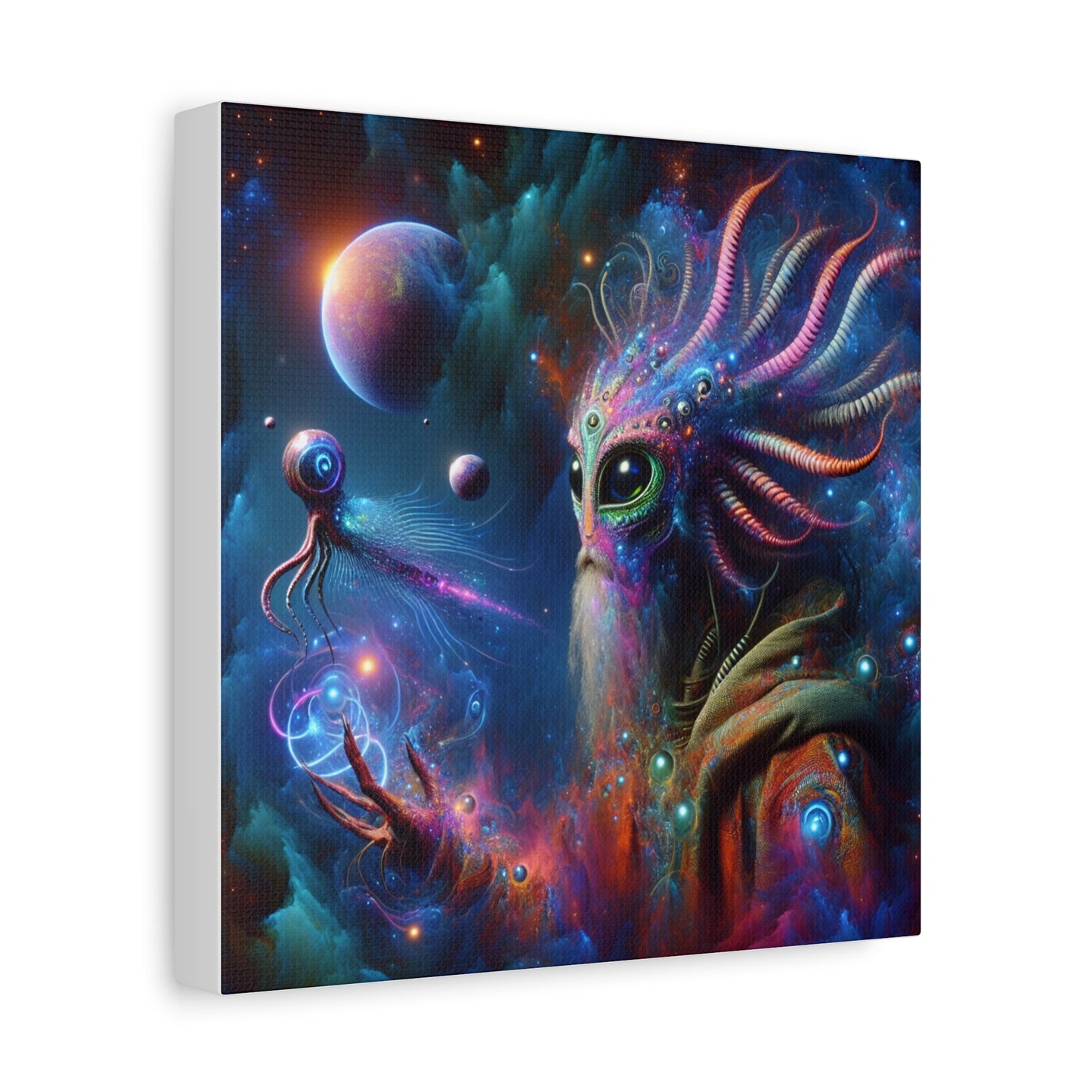 Canvas Print Alien Elder God - Resonating Crystal Creations