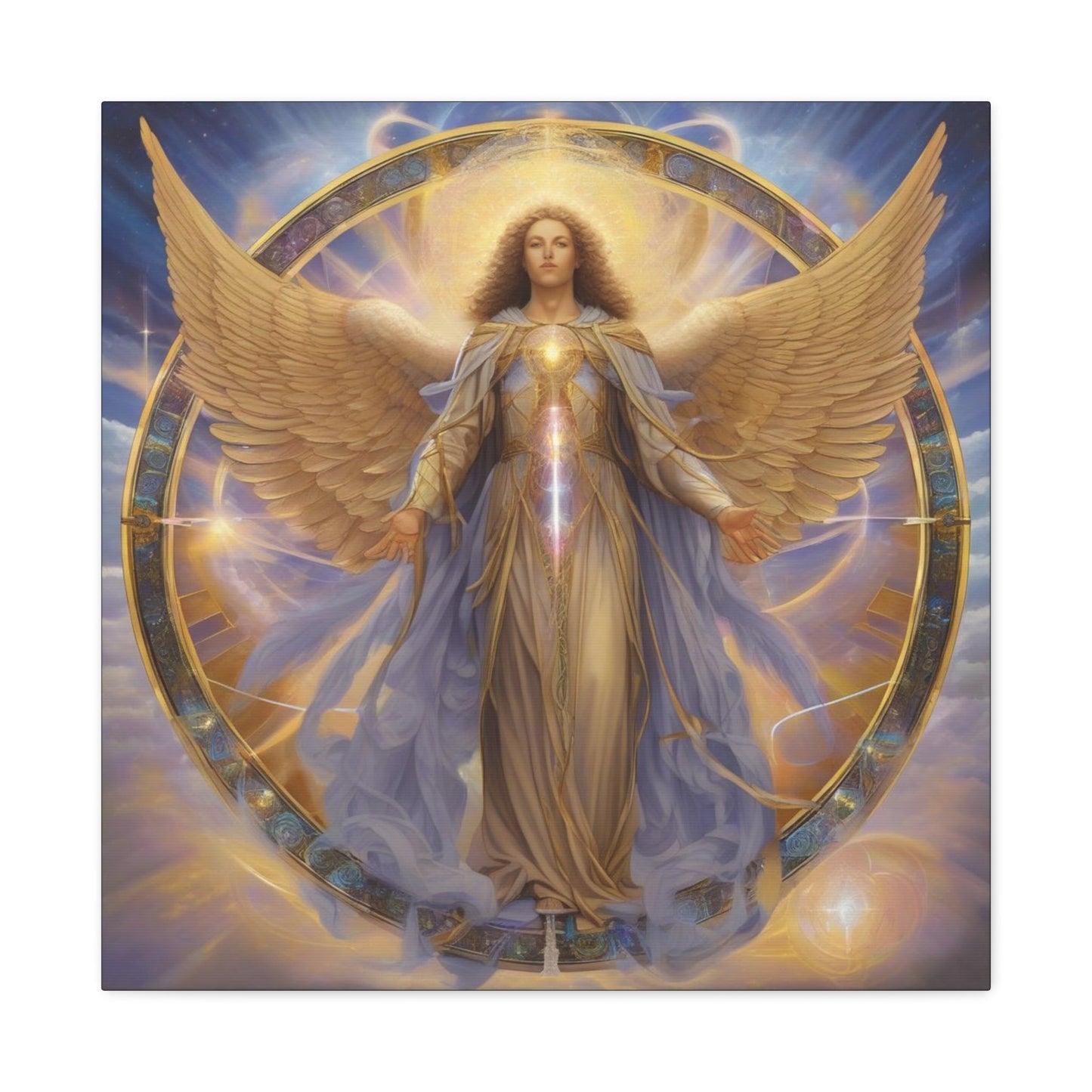 Canvas Print Arch Angel Metatron - Resonating Crystal Creations