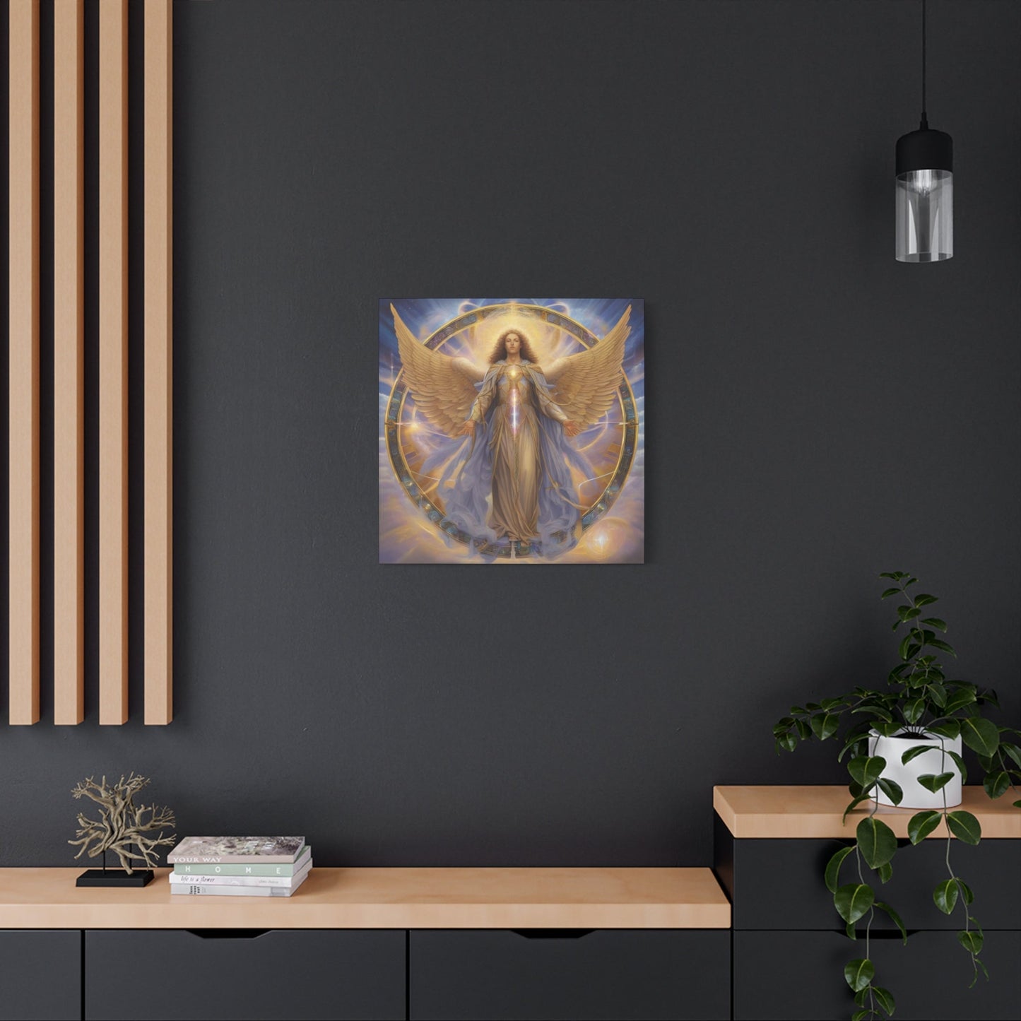 Canvas Print Arch Angel Metatron - Resonating Crystal Creations