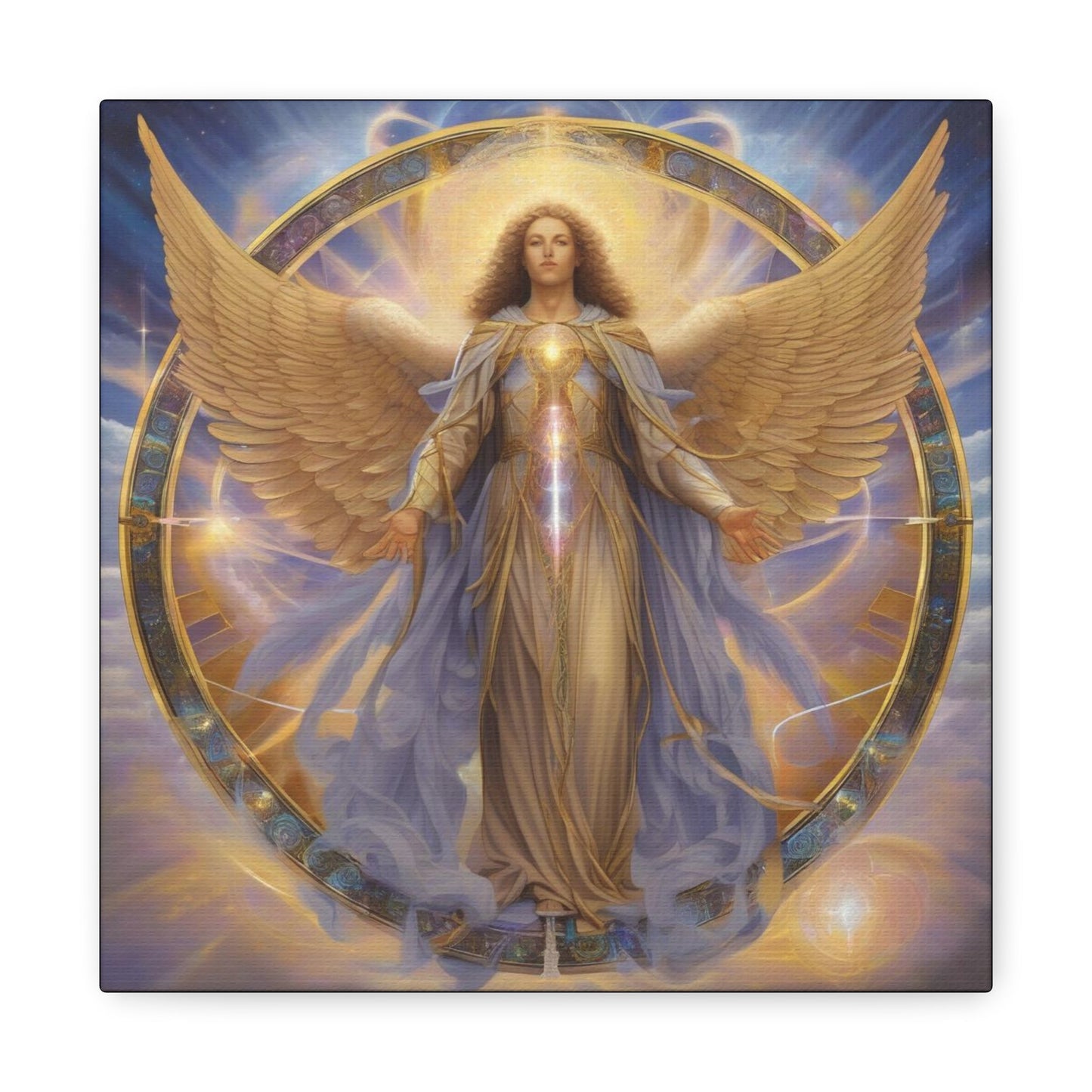 Canvas Print Arch Angel Metatron - Resonating Crystal Creations