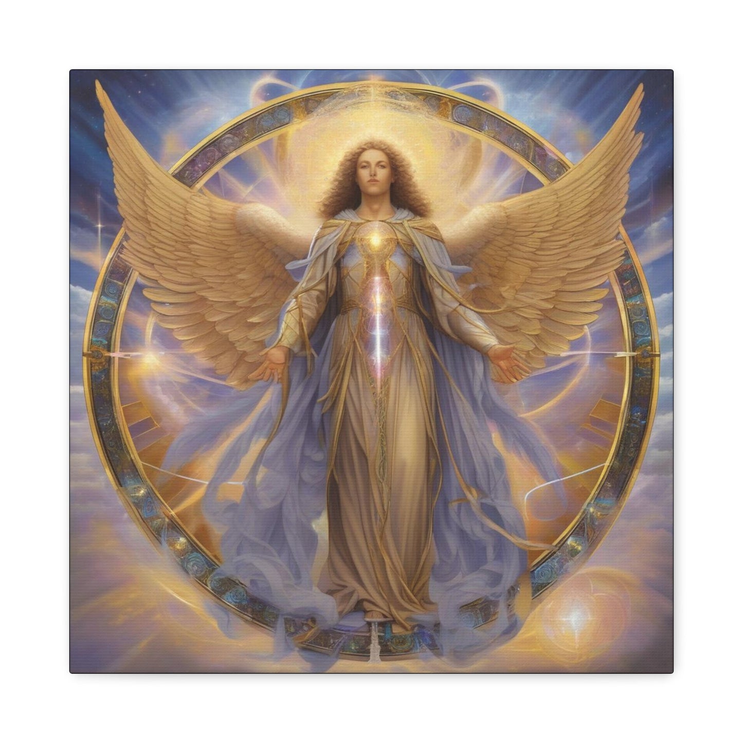 Canvas Print Arch Angel Metatron - Resonating Crystal Creations