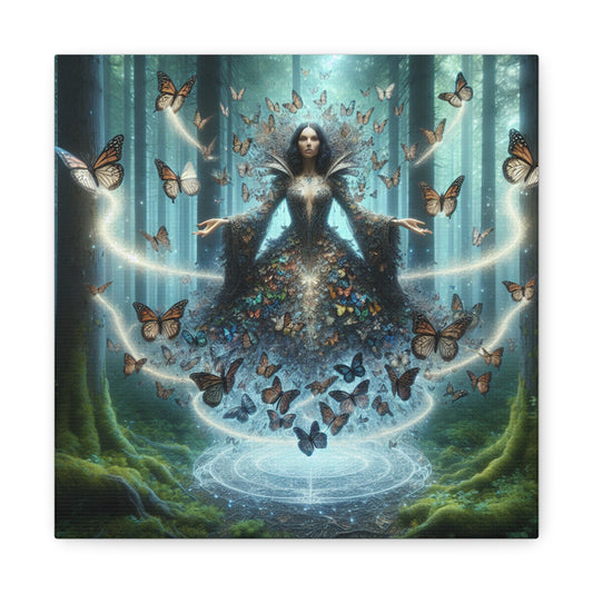 Canvas Print - Butterfly Queen - Resonating Crystal Creations