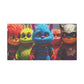 Canvas Print - Cute Monster Superheroes - Resonating Crystal Creations