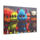 Canvas Print - Cute Monster Superheroes - Resonating Crystal Creations