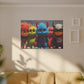 Canvas Print - Cute Monster Superheroes - Resonating Crystal Creations