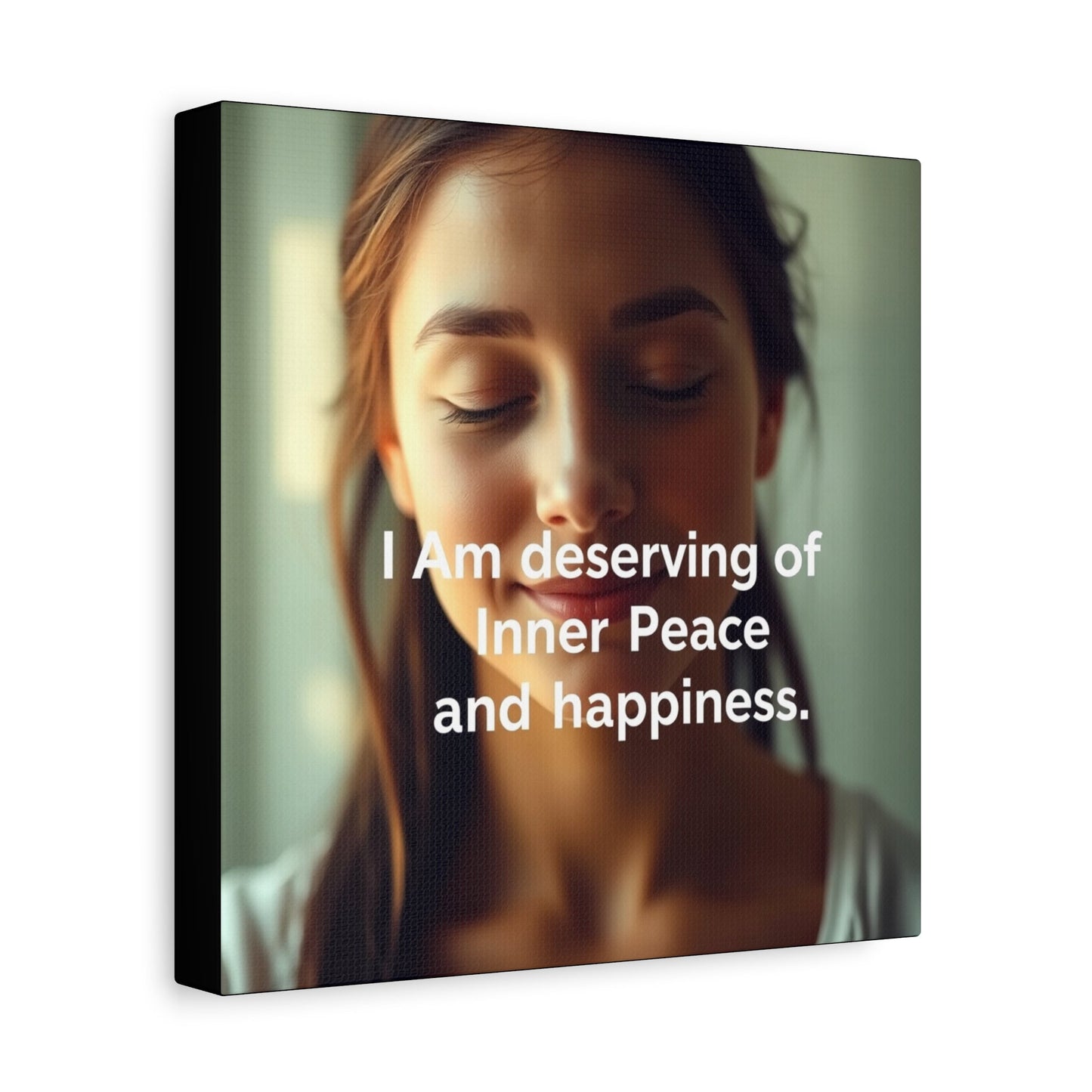 Canvas Print - I am deserving - Resonating Crystal Creations