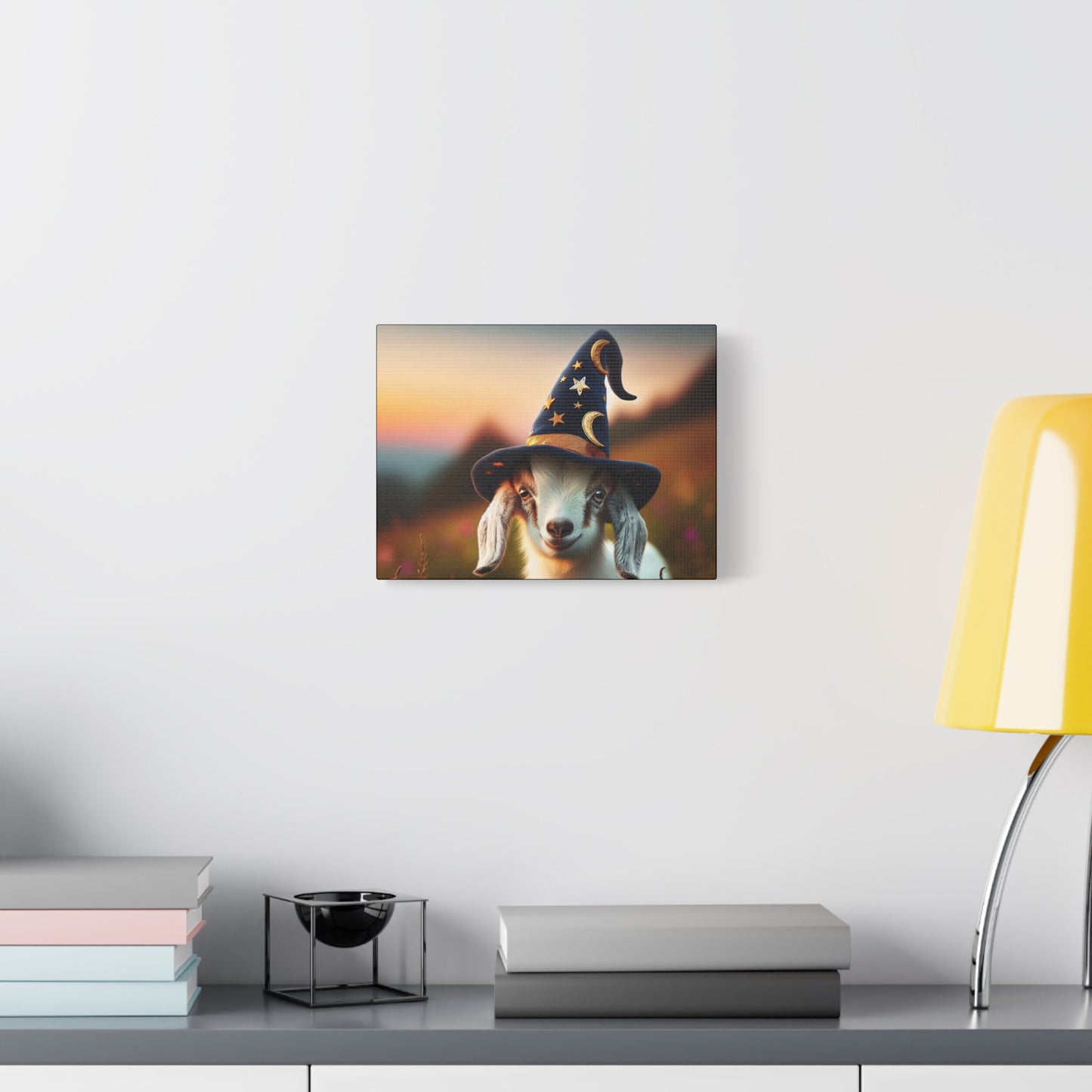 Canvas Print: Magical Goat - Resonating Crystal Creations