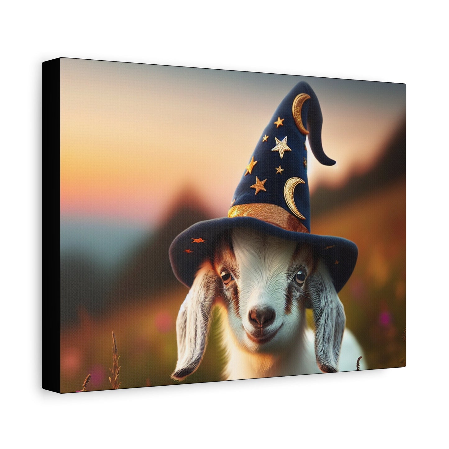 Canvas Print: Magical Goat - Resonating Crystal Creations