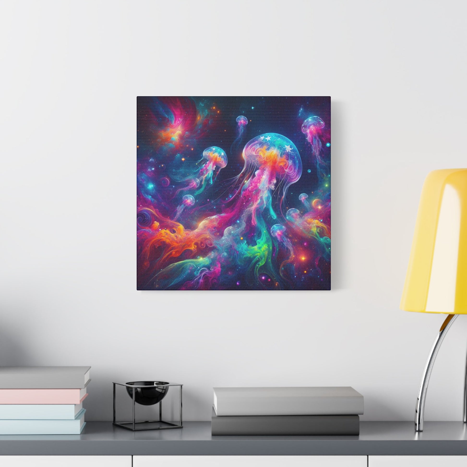 Canvas Print - Space Jellyfish - Resonating Crystal Creations