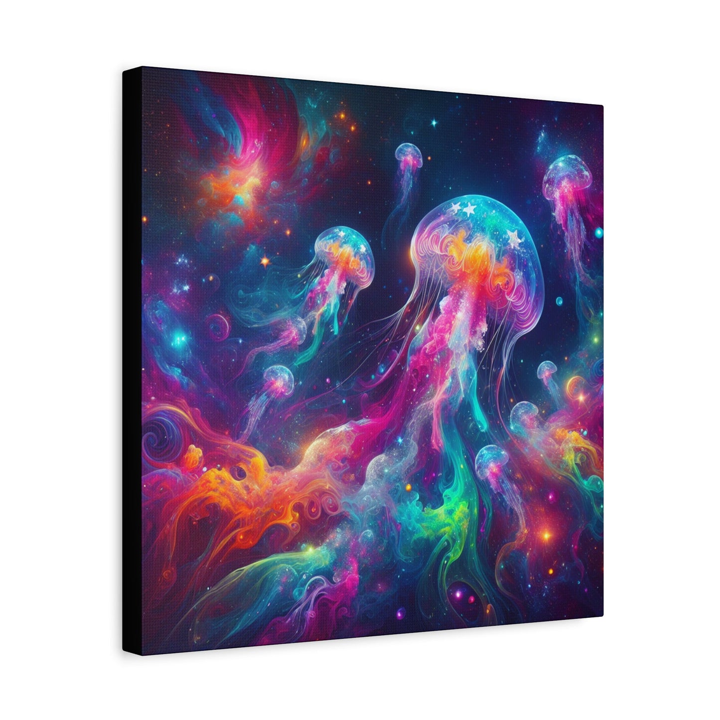 Canvas Print - Space Jellyfish - Resonating Crystal Creations