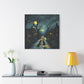 Canvas Print Witches' Road, Matte, Stretched - Resonating Crystal Creations