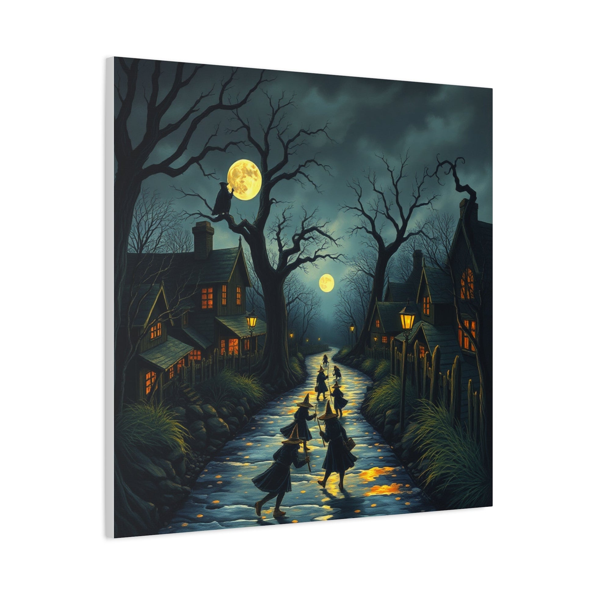 Canvas Print Witches' Road, Matte, Stretched - Resonating Crystal Creations