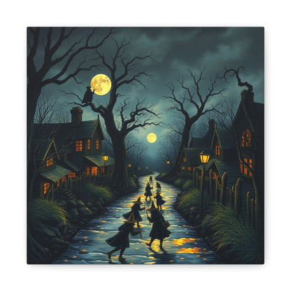 Canvas Print Witches' Road, Matte, Stretched - Resonating Crystal Creations