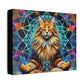 Canvas Print Zen Maine Coon Cat - Resonating Crystal Creations