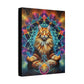 Canvas Print Zen Maine Coon Cat - Resonating Crystal Creations