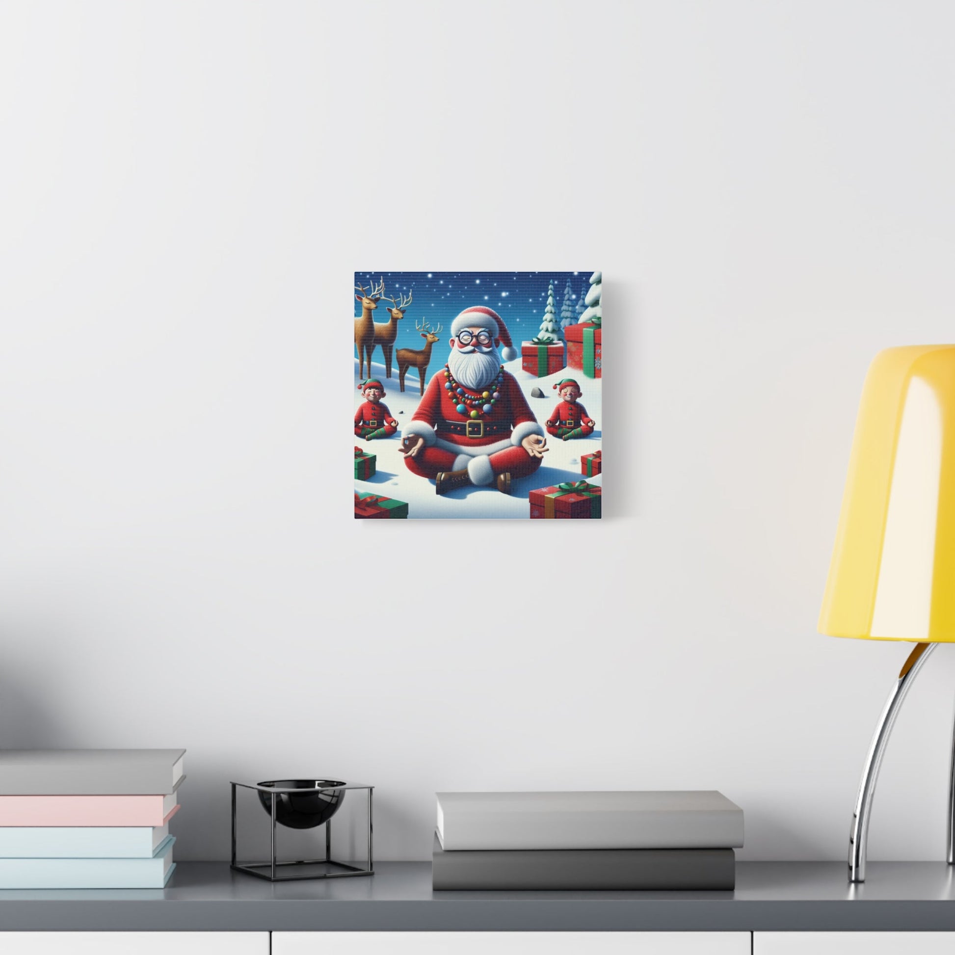 Canvas Print - Zen Santa - Resonating Crystal Creations