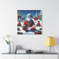 Canvas Print - Zen Santa - Resonating Crystal Creations