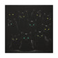 Canvas Wall Art - Black Cats on Black Background - Resonating Crystal Creations