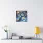 Canvas Wall Art: Magical Snowman - Resonating Crystal Creations