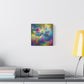 Canvas Wall Art - Psychedelic Dragonfly Design, Matte Finish - Resonating Crystal Creations