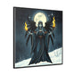 Canvas Wrap Hekate Winter Moon Art - Resonating Crystal Creations