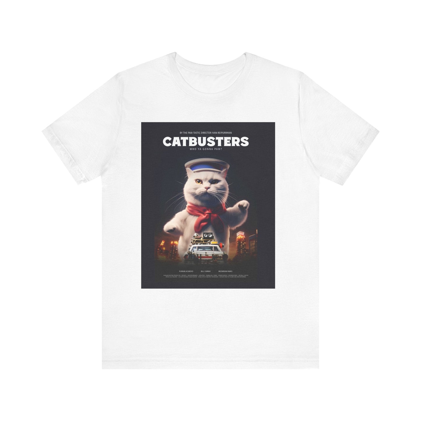 Catbusters T-Shirt - Resonating Crystal Creations