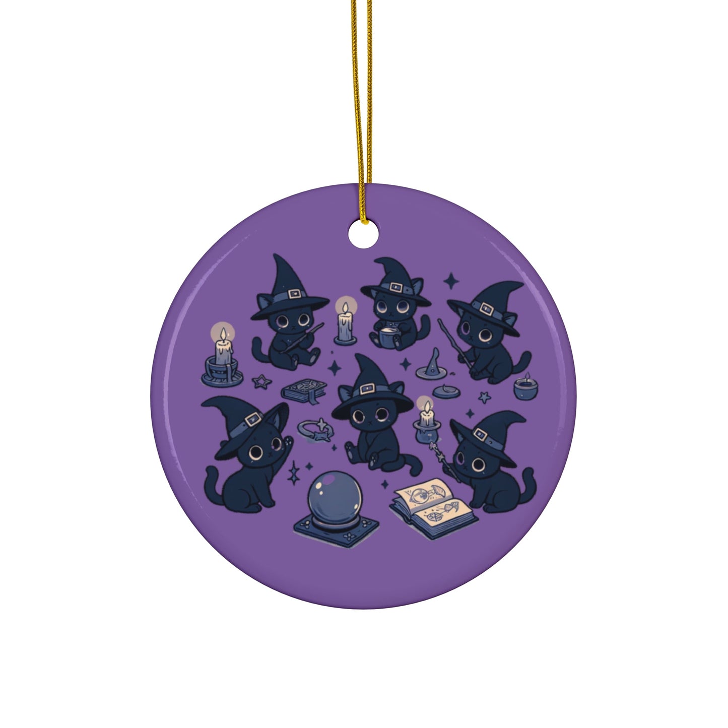 Ceramic Ornament - Kitten Coven - Resonating Crystal Creations