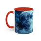 Coffee Mug Moon Flower Design - Resonating Crystal Creations