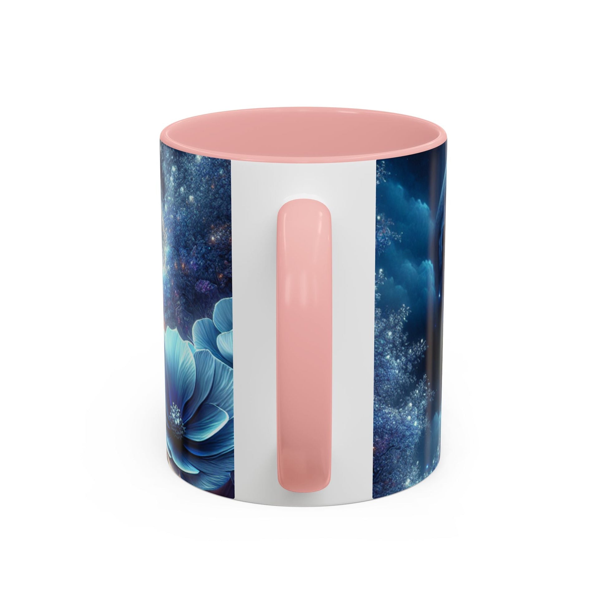 Coffee Mug Moon Flower Design - Resonating Crystal Creations