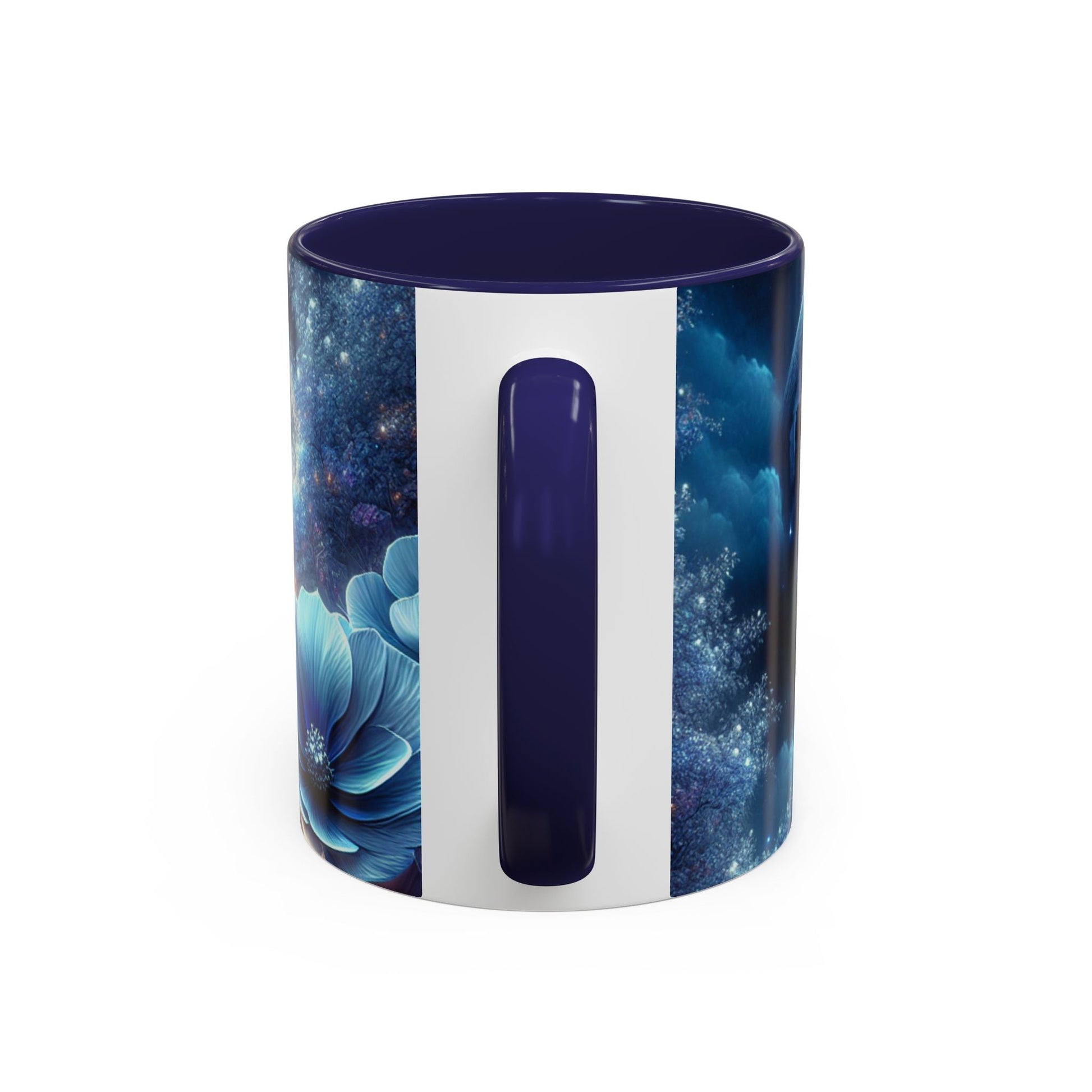 Coffee Mug Moon Flower Design - Resonating Crystal Creations