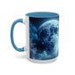 Coffee Mug Moon Flower Design - Resonating Crystal Creations