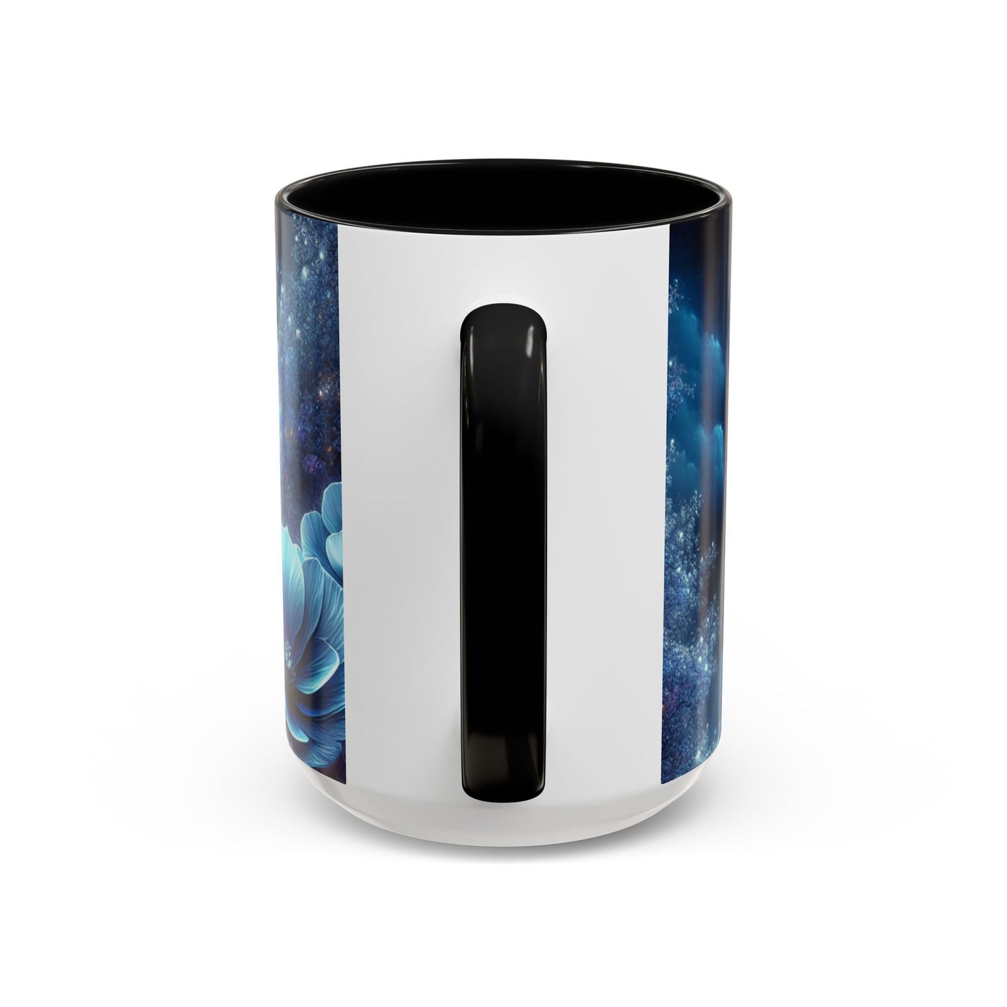 Coffee Mug Moon Flower Design - Resonating Crystal Creations