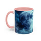 Coffee Mug Moon Flower Design - Resonating Crystal Creations