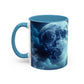 Coffee Mug Moon Flower Design - Resonating Crystal Creations