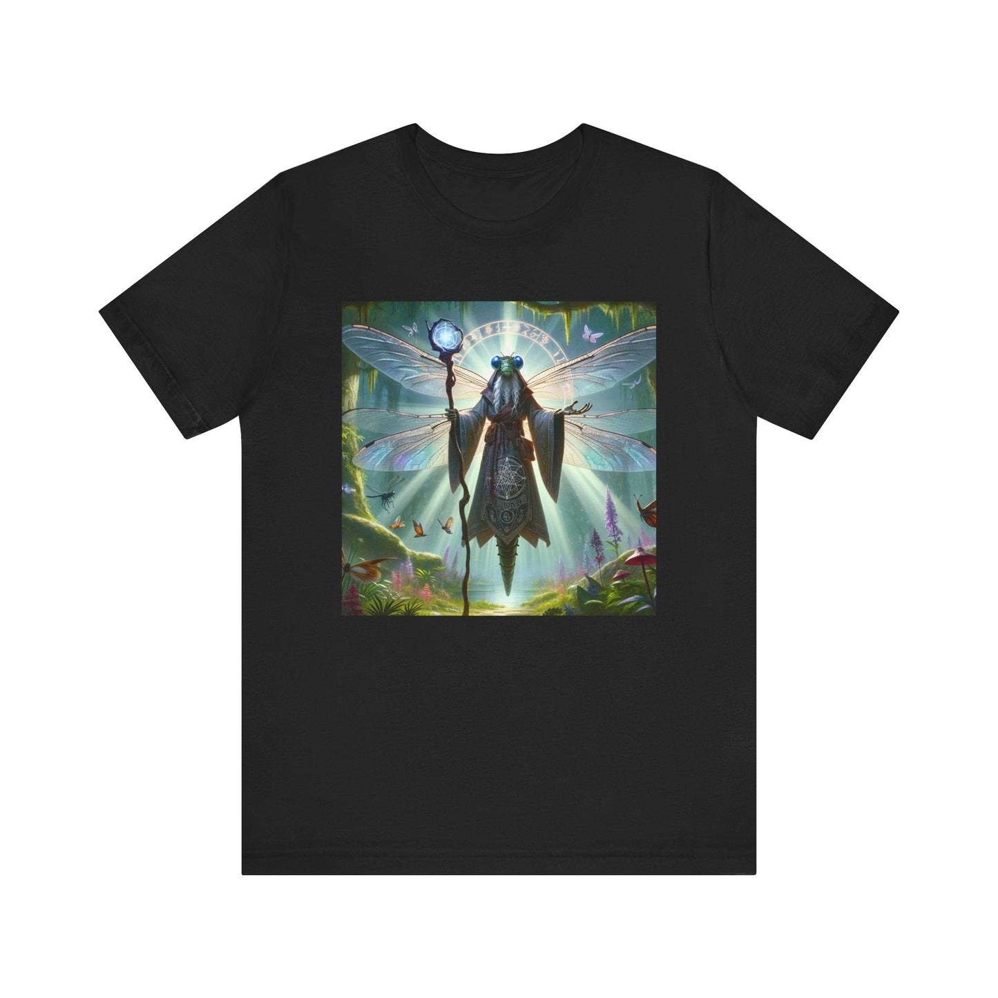 Dragonfly Sorcerer Tee - Resonating Crystal Creations