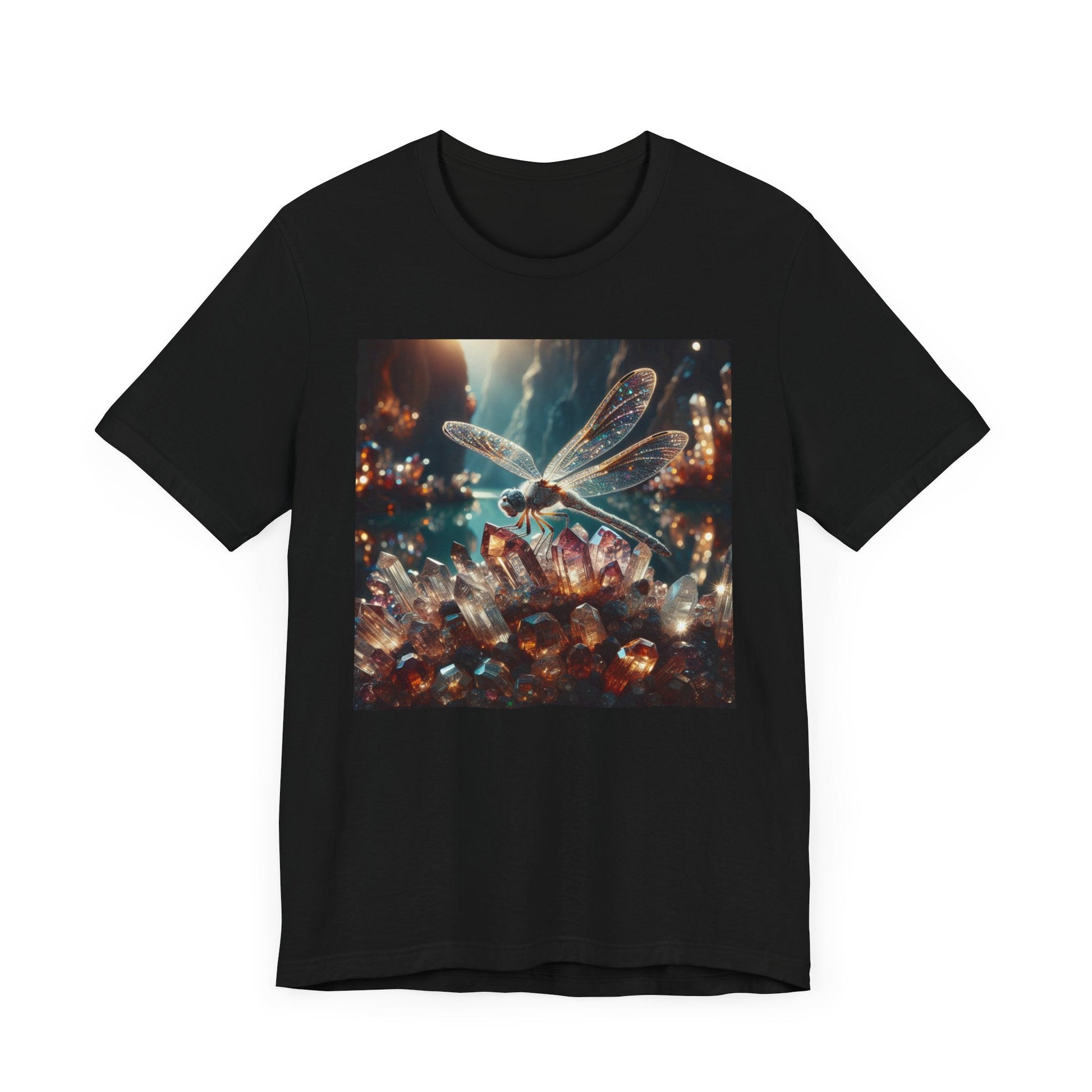 Dragonfly Tee Shirt - Resonating Crystal Creations