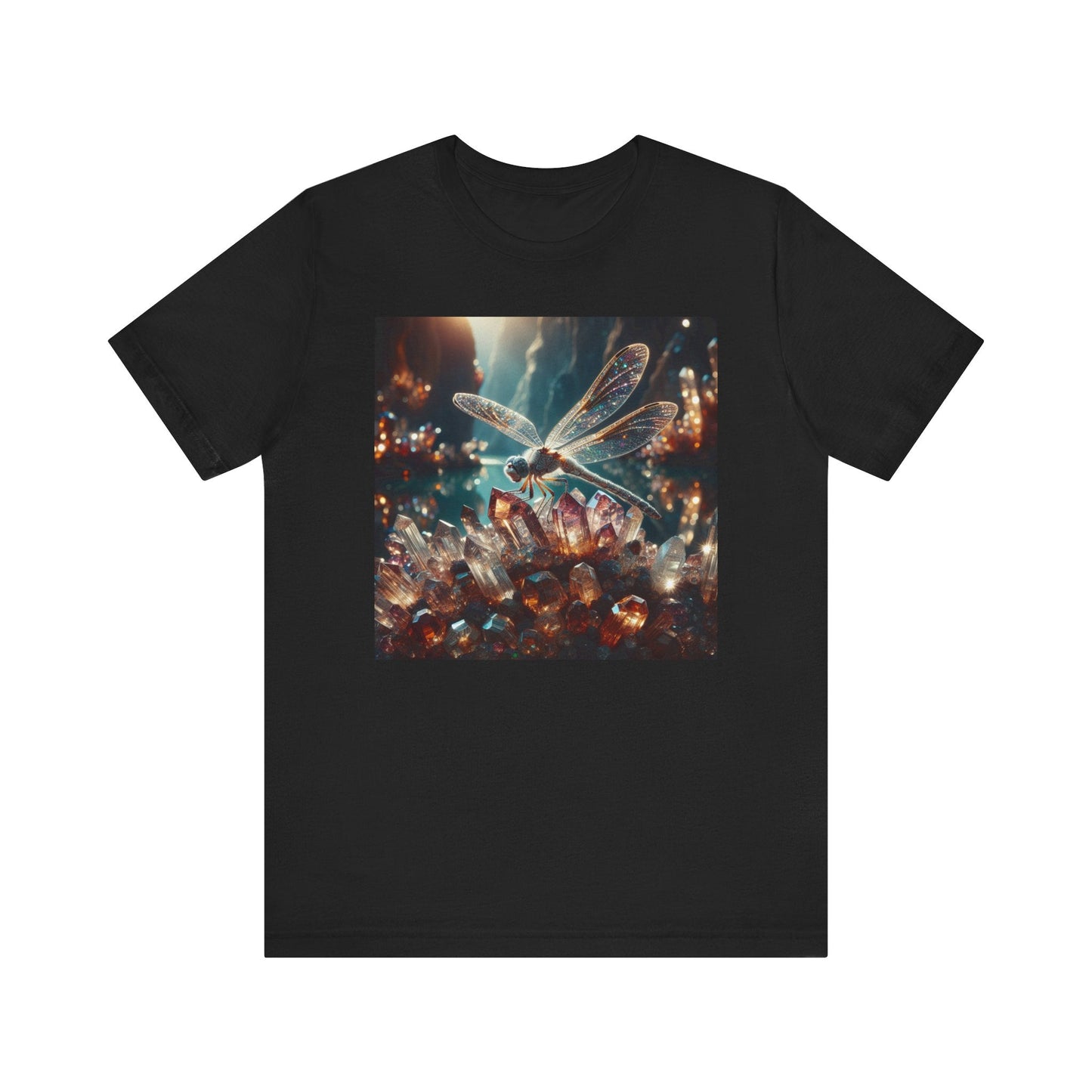 Dragonfly Tee Shirt - Resonating Crystal Creations