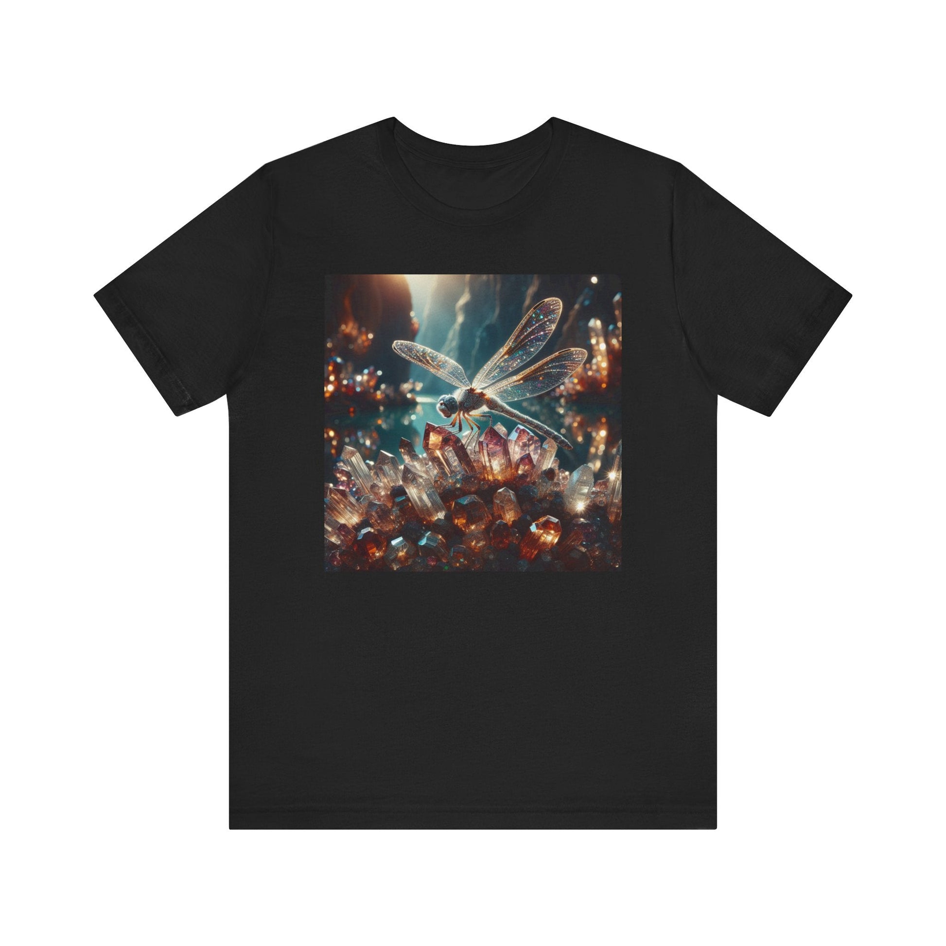 Dragonfly Tee Shirt - Resonating Crystal Creations