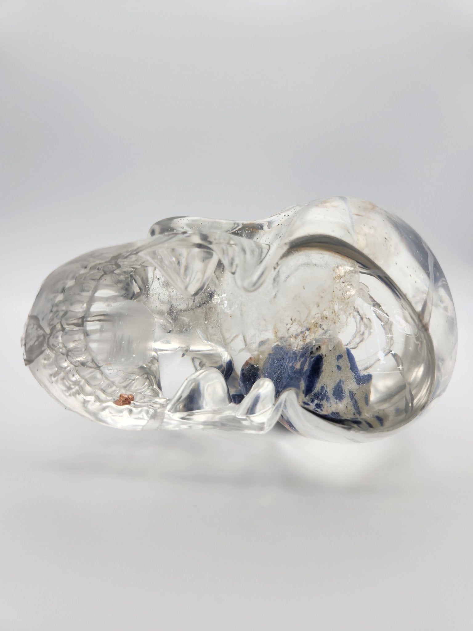 Dreaming Resin Skull - Resonating Crystal Creations