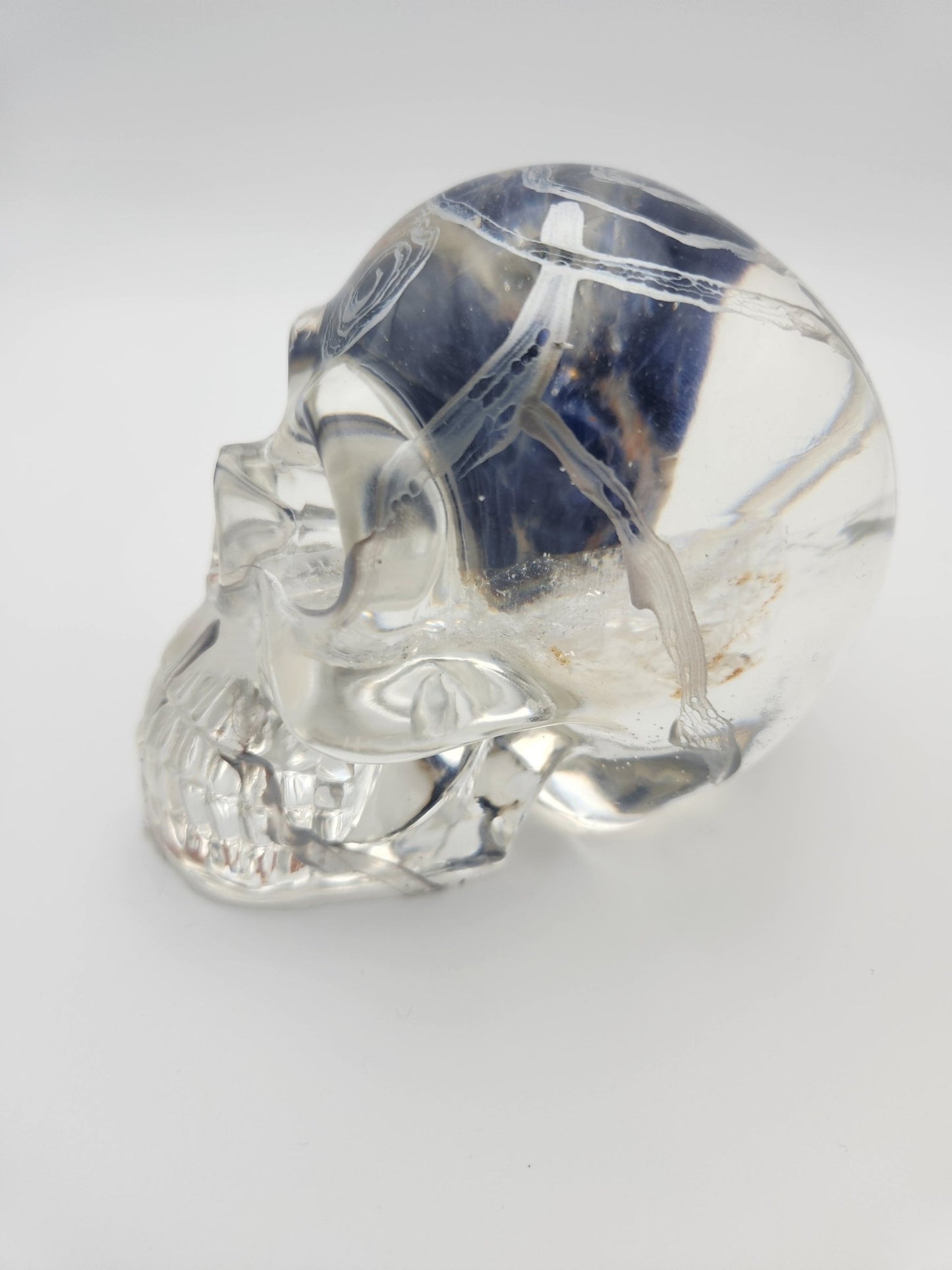 Dreaming Resin Skull - Resonating Crystal Creations