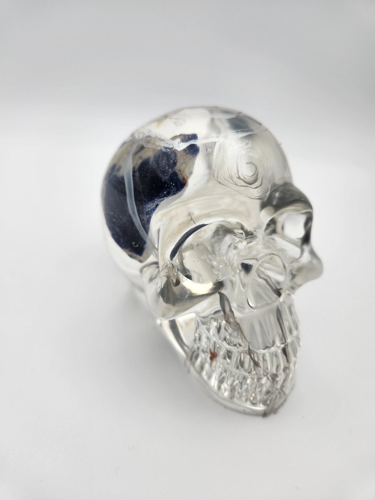 Dreaming Resin Skull - Resonating Crystal Creations