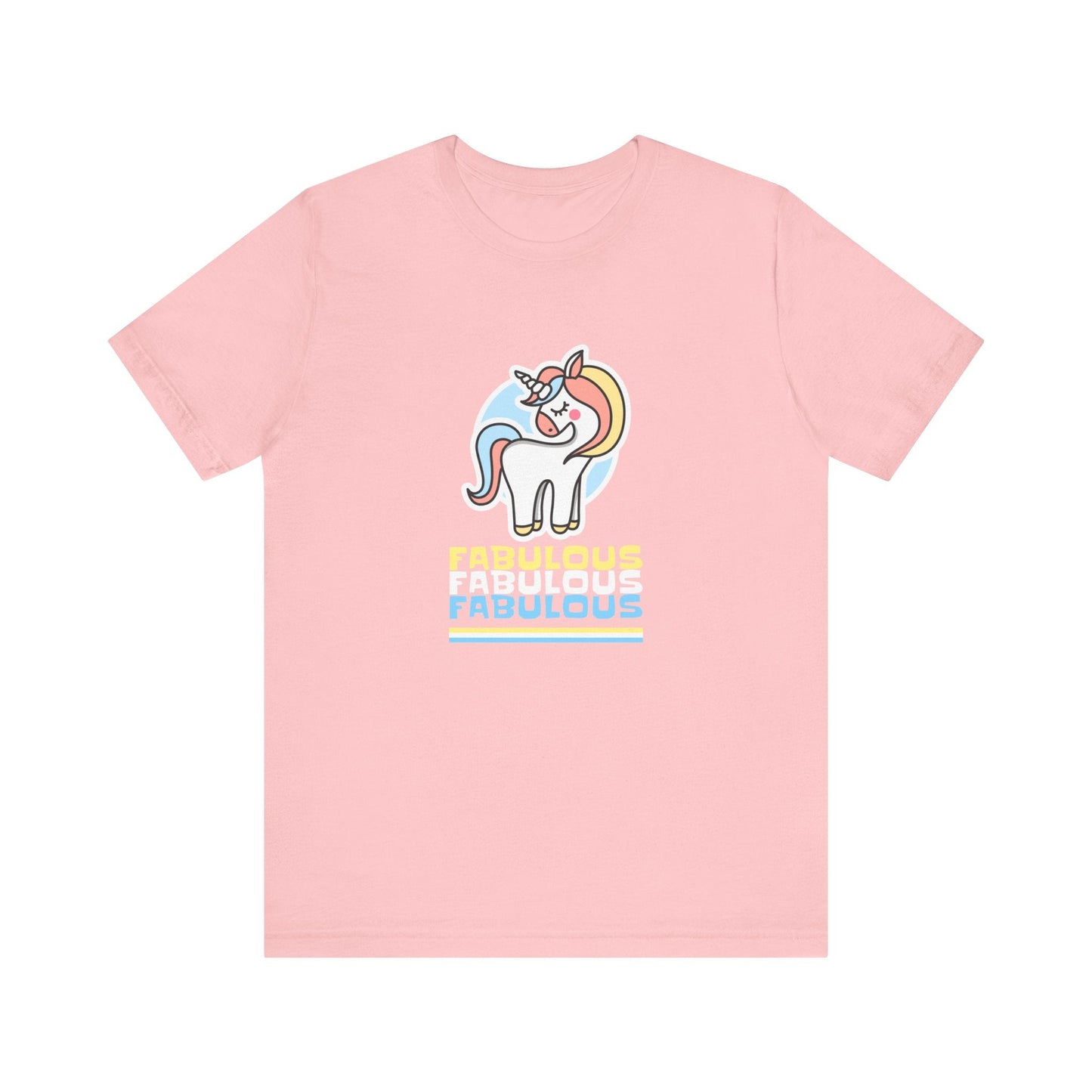 Fabulous Unicorn Tee, Magical Rainbow Shirt, Mythical Creature T-shirt, Fantasy Animal Top, Enchanted Graphic Tee, Fun Tee for Unicorn - Resonating Crystal Creations