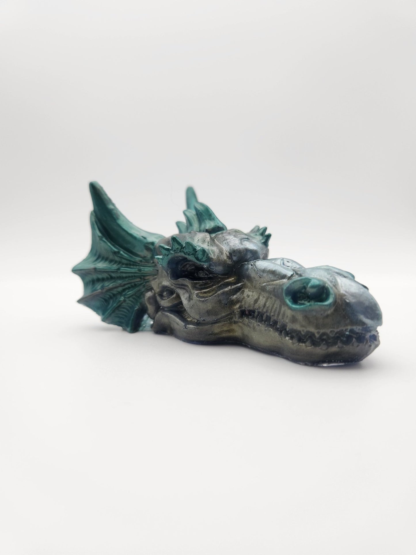 Green Opal Dragon Head - Resonating Crystal Creations