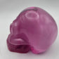 Handmade Resin Pink Skull - Resonating Crystal Creations