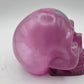 Handmade Resin Pink Skull - Resonating Crystal Creations