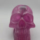 Handmade Resin Pink Skull - Resonating Crystal Creations