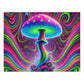 Jigsaw Puzzle - Psychedelic Mushroom Design - Resonating Crystal Creations