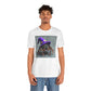 Jumping Spider in Purple Wizard Hat T-Shirt - Resonating Crystal Creations